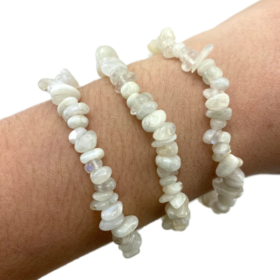 rainbow moonstone bracelets